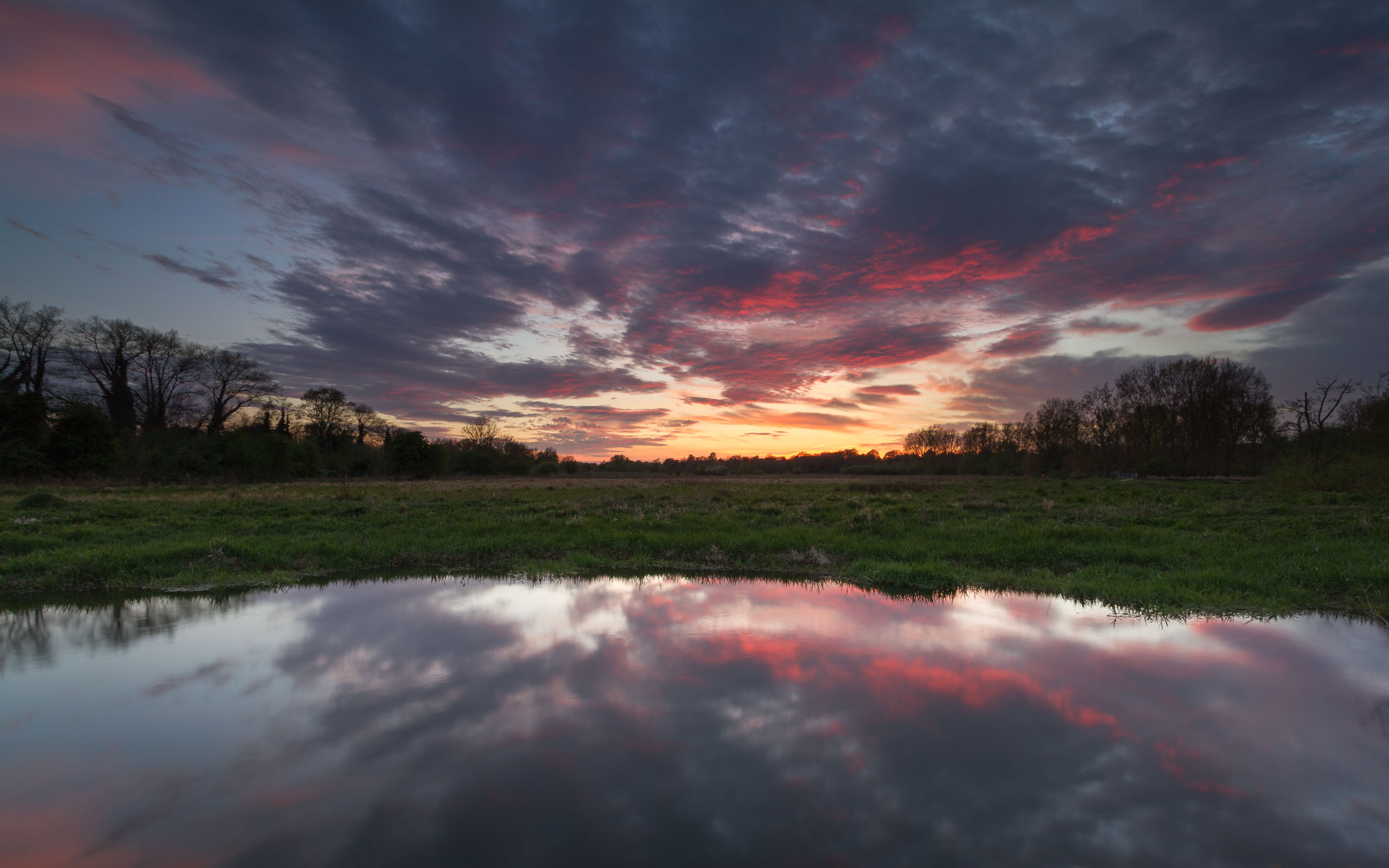 Sunset, Marston Marsh