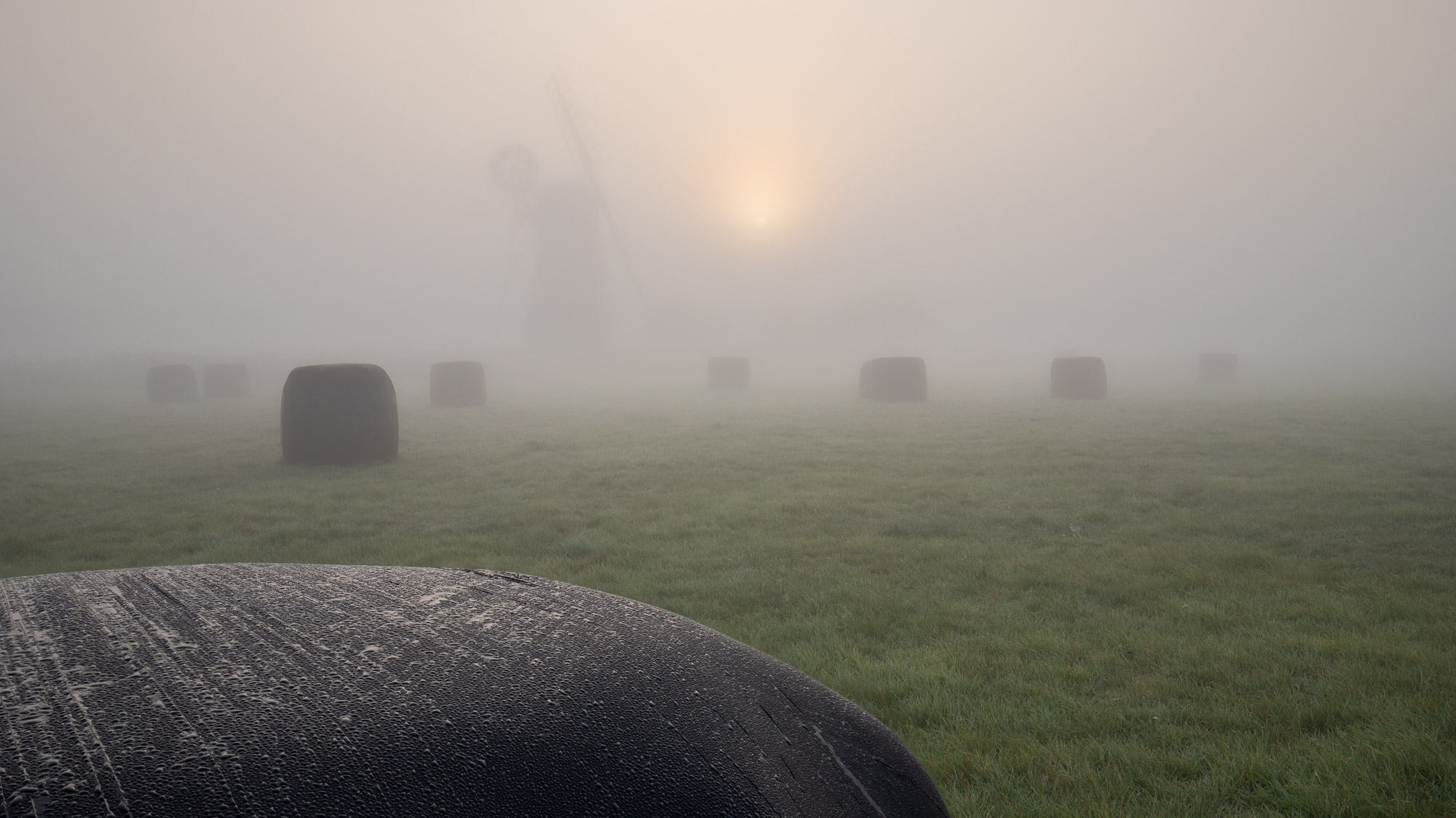 Muttons Mill in Mist